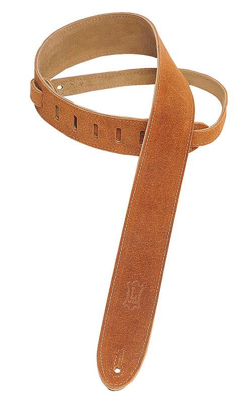 Suede Guitar Strap – Honey - Image 2