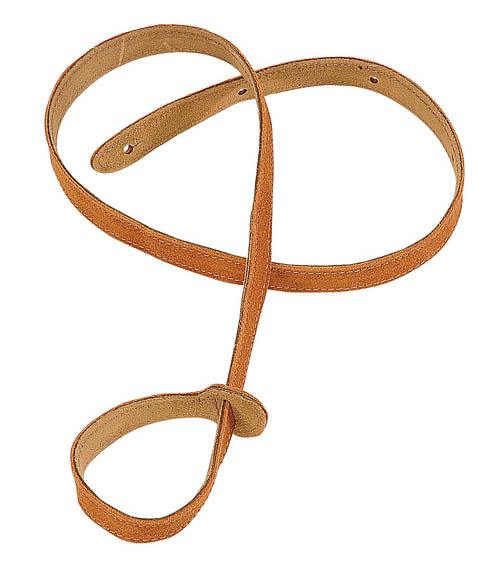 Suede Mandolin Strap – Honey - Image 2