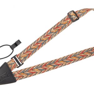 Cork Ukulele/Classical Strap – Chevron