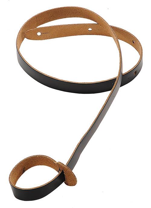 Genuine Leather Mandolin Strap – Black - Image 2