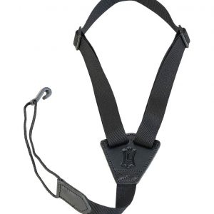 Nylon Classical Guitar/Ukulele Strap – Black