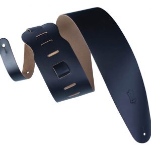Genuine Leather Bass Strap – Black
