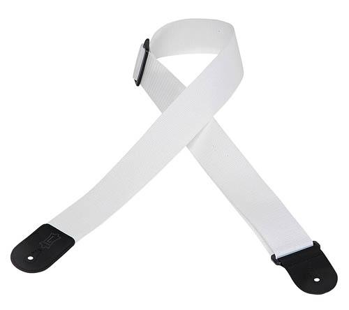 Polypropylene Guitar Strap – White - Image 2