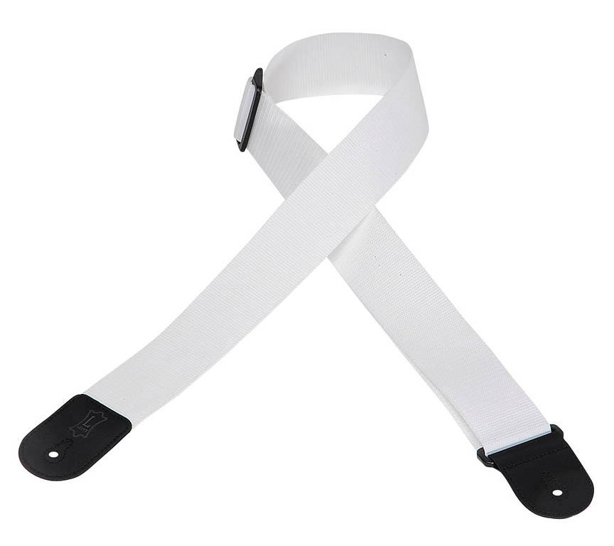 Polypropylene Guitar Strap – White