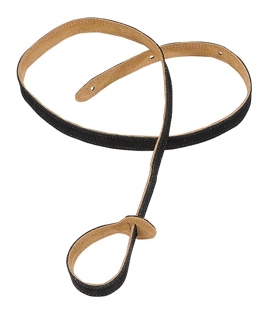 Suede Mandolin Strap – Black