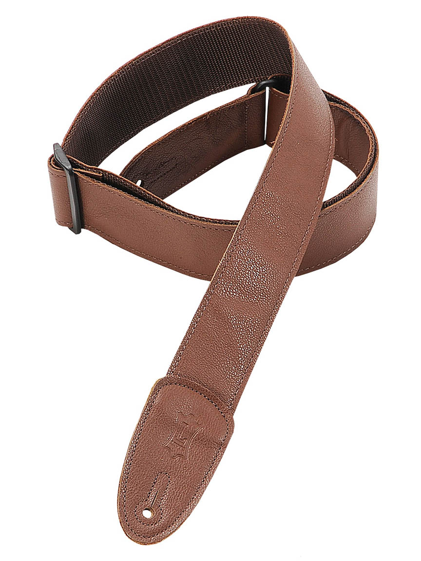 Garment Leather Guitar Strap – Brown