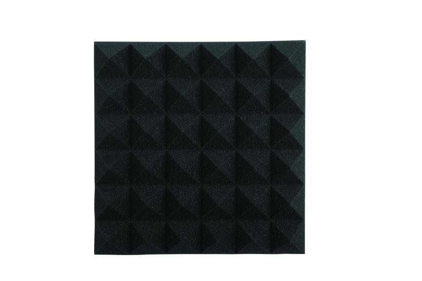 Gator Frameworks 2" Acoustic Foam Pyramid Panels, 12"x12" (4-Pack) - Image 2