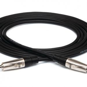 Hosa HSS-010 Pro Balanced Interconnect, REAN 1/4 in. TRS to Same, 10 ft.