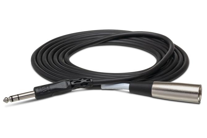 Hosa STX-120M Balanced Interconnect, 1/4 in. TRS to XLR3M, 20 ft.