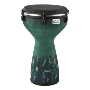 Djembe, Flareouto, Key-tuned, 13“ X 24”, Black Suedeo Symmetry Drumhead, Contour Tuning