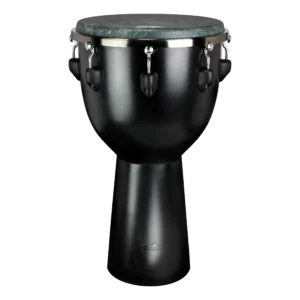 Djembe, Apex Djembe, 12“ X 22”, Key-tuned, Skyndeep Goat Stripe Black Drumhead, Black