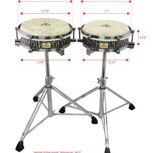 11“ Agile Conga - Master Handcrafted Finish Complete With Bracket, Stand, & Bag