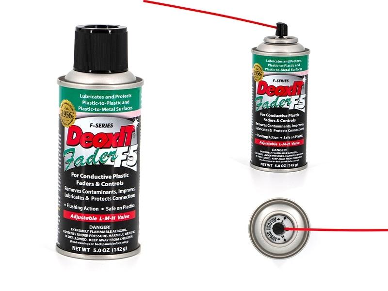 CAIG DeoxIT FaderLube, 5% Spray, 5 oz