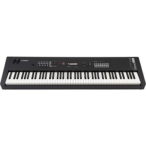 Yamaha MX-88 Black Keyboard Synthesizer - Open Box