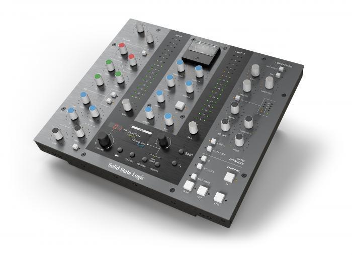 Solid State Logic UC1 control surface - angled front view