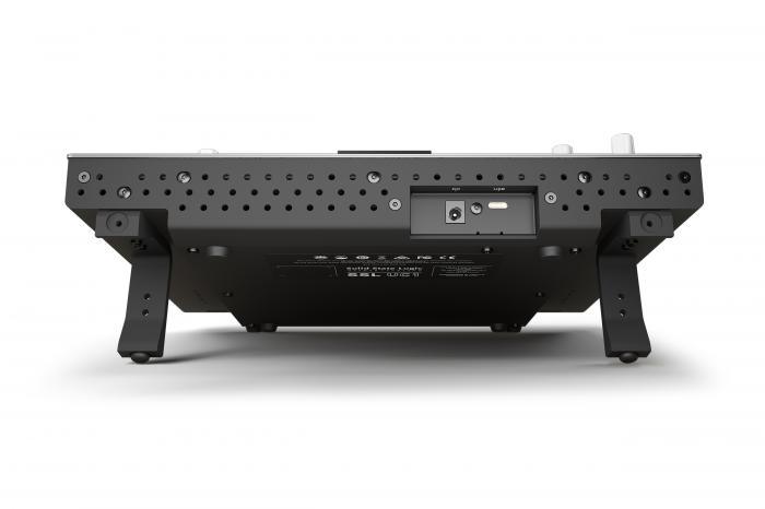 Solid State Logic UC1 - rear connections and stand