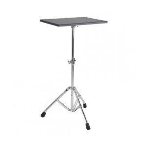 Workstation Elliptical Leg Base 2-Tier Stand with 15″ x 18″ Mounted Table