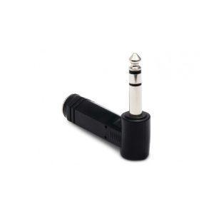 Right-Angle Adapter, 1/4 in. TRS to Same