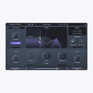 Minimal Audio Hybrid Filter Plug-in