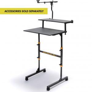 Rock-N-Roller RCK-1 Full Bundle with H-Frame 2-Tier Compact Travel Keyboard Stand