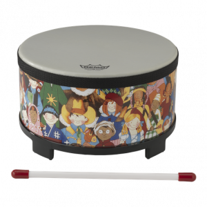 Rhythm Club , Floor Tom, 10“ Diameter, 5” Height, Rhythm Kids Graphics