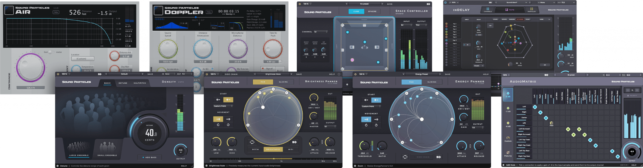 Sound Particles 8FX plug-in bundle