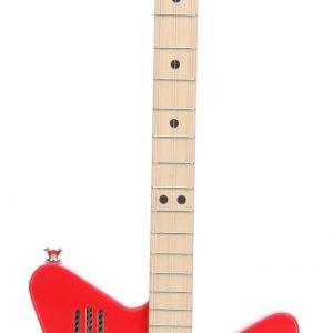 Loog Pro 3-String Electric Guitar - Professional Series (Red Finish)