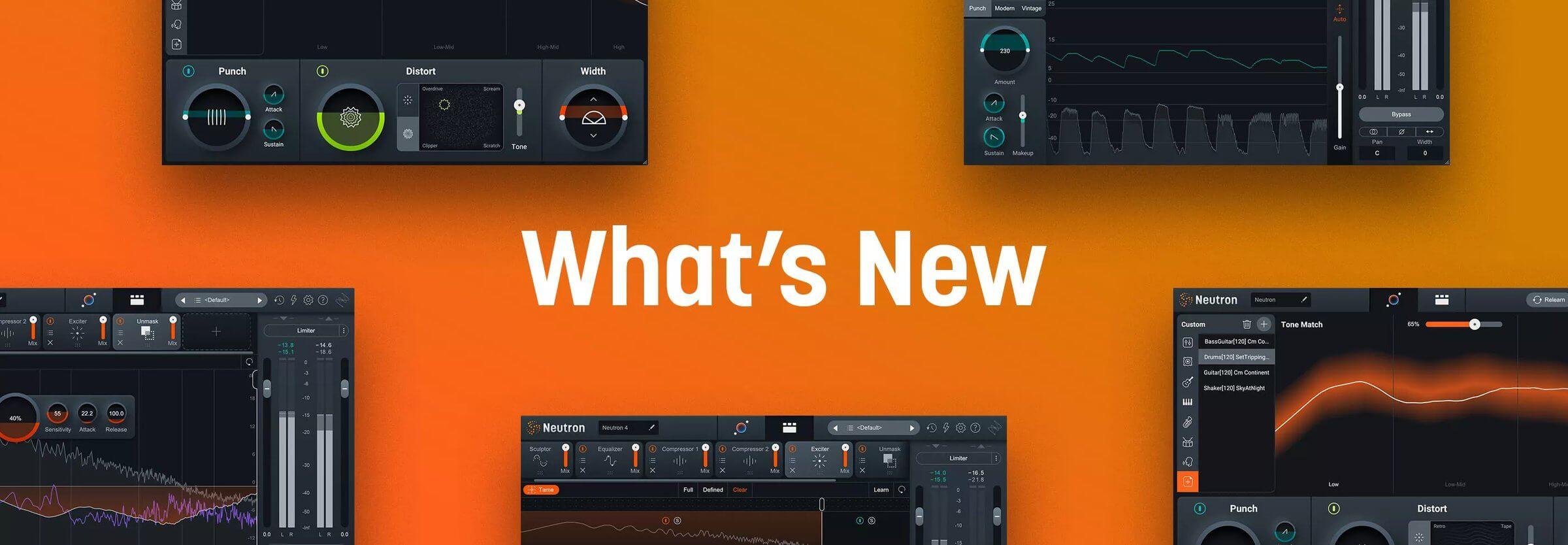 iZotope Neutron 4 Elements - AI-Powered Professional Mixing Toolkit