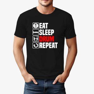 Tycoon 'Eat Sleep Drum' Premium T-Shirt - Large