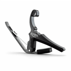 Kyser Quick-Change Acoustic Guitar Capo - Black Chrome