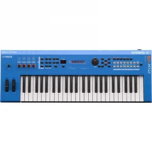 Yamaha MX49 Blue 49-Key Professional Music Synthesizer & MIDI Controller