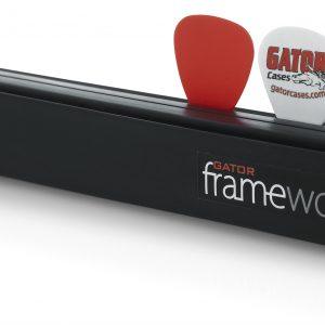 Gator Frameworks Clip-On Guitar Pick and Slide Holder for Microphone Stands