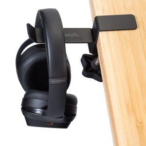 Gator Frameworks Clamp-On Desktop Headphone Hanger