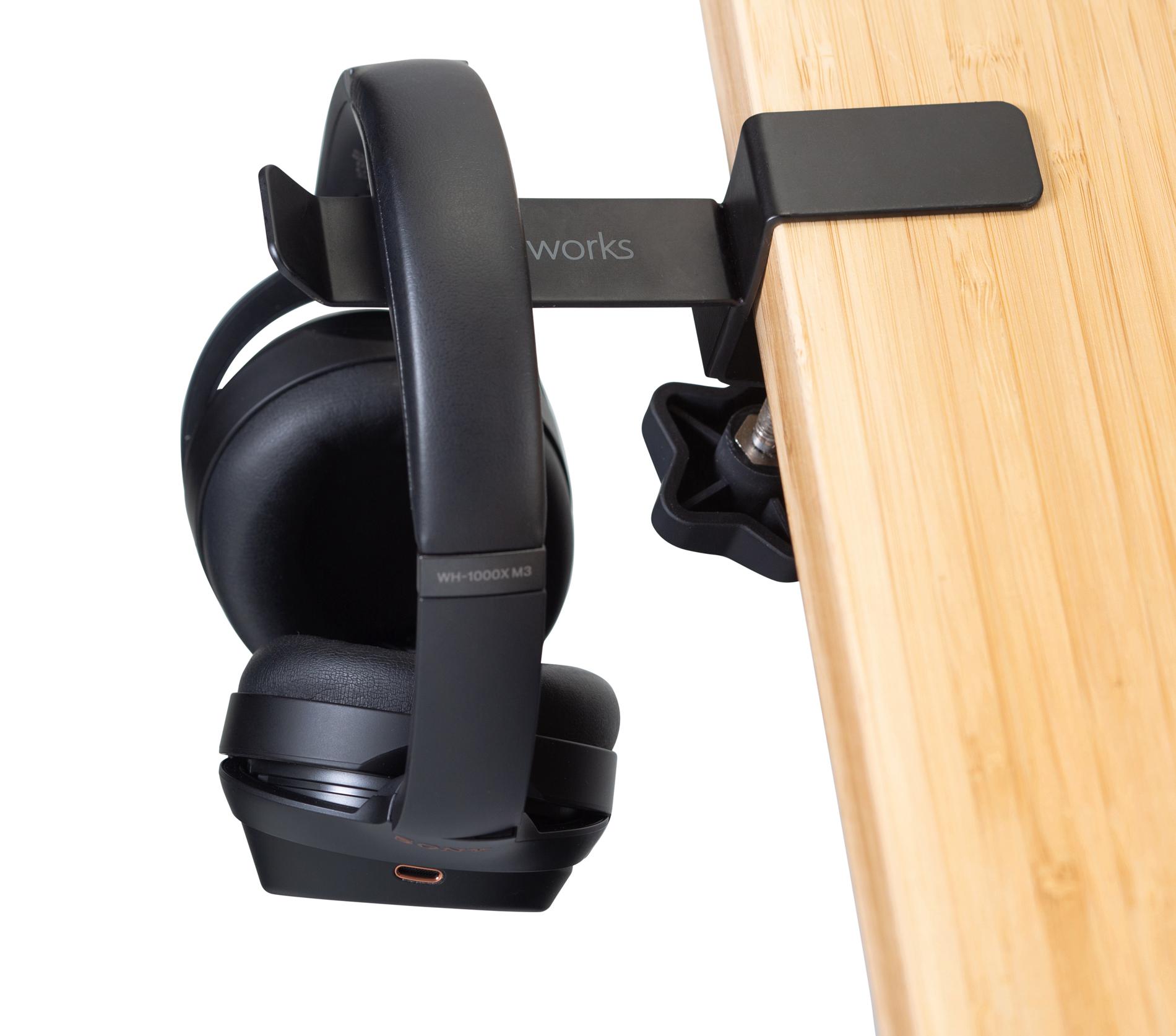 Gator Frameworks Clamp-On Desktop Headphone Hanger