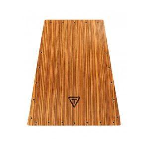 Vertex Series Cajon Zebrano Replacement Front Plate