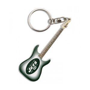New York Jets Electric Guitar Keychain