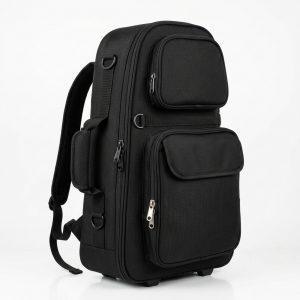 Euphonium Silent Brasso Carrying Case Black Cordura Compartments For Mute, Module,