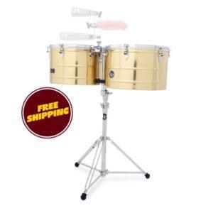 LP LP1516-B 15“ And 16” Prestige Thunder Timbales - Brass