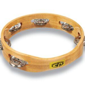 CP By LP CP388 8“ Handheld Single Row Tambourine - Steel Jingles