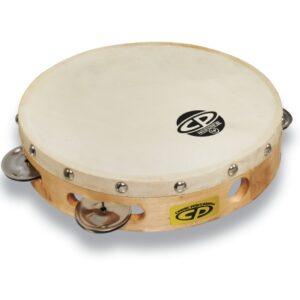 CP By LP CP378 8“ Handheld Single Row Headed Tambourine - Steel Jingles