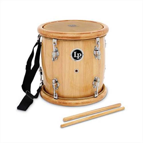Latin Percussion Wood Rim Tambora with Beaters - Image 2