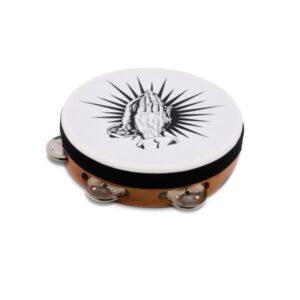 Praying Hands Tambourine Natural, 8"