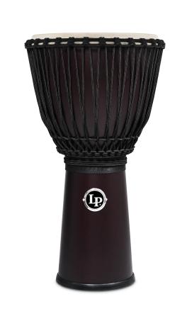 LP LP799-DW 12-1/2“-inch Rope Tuned Siam Walnut Djembe