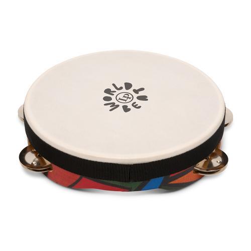 Latin Percussion World Beat 8" Tambourine (Single Row with Head) - Image 2