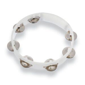 Lp Lpa182 Aspire 8-Inch White Tambourine With Steel Jingle