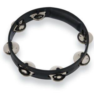 Lp Lpa180 Aspire 8-Inch Black Tambourine With Steel Jingle
