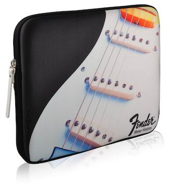 Fender Ipad Protective Zippered Black Strat Sleeve