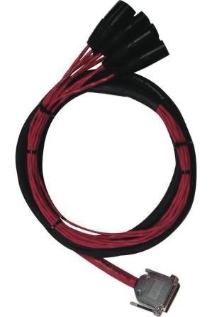 Avid DB25 to XLR Male DigiSnake 12'