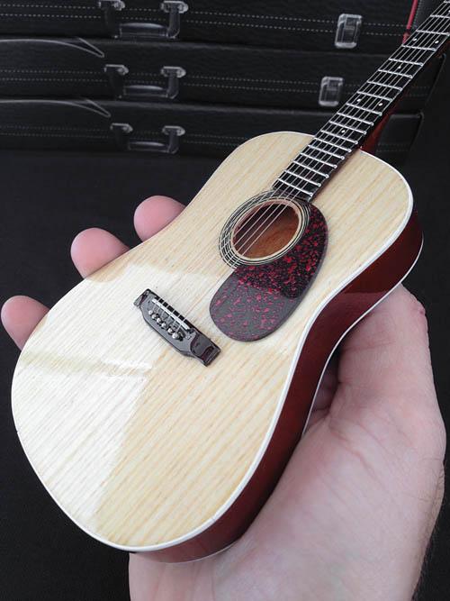 Axe Heaven Natural Finish Acoustic Model Miniature Guitar Replica - Image 3