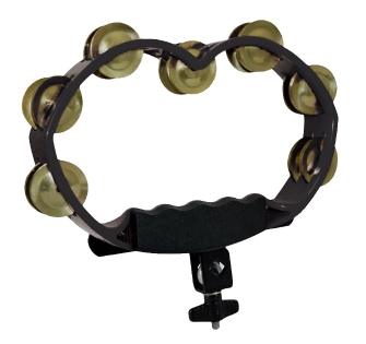 Drum Set Mountable Tambourine - Brass Jingles